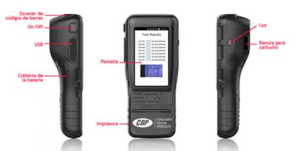 Professional drug analyzer CDP WDTP-10 2