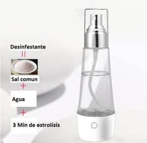 Máquina portátil de fabricación de desinfectante